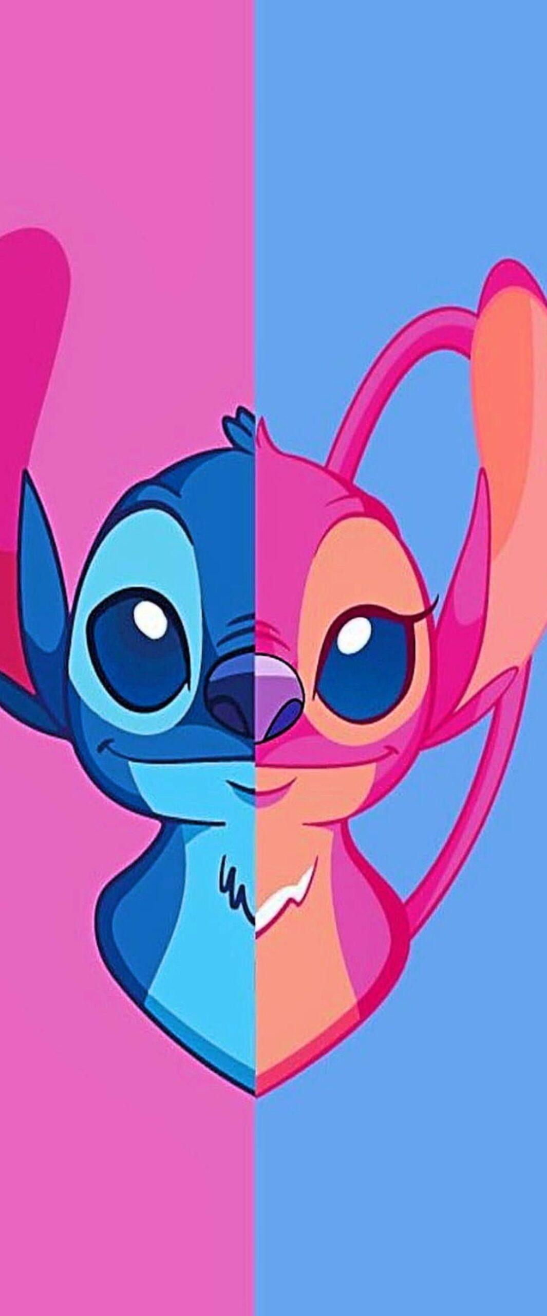 Top Best Stitch And Angel iPhone Wallpaper 4k HD Quality