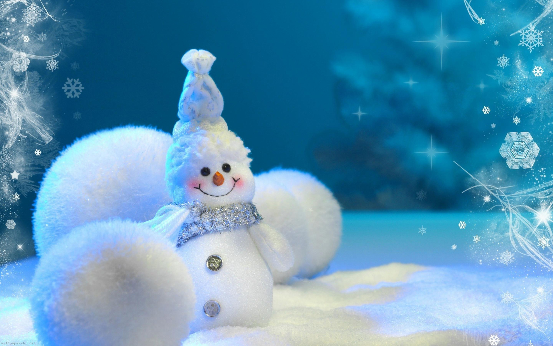 Cute Snowman Wallpaper Merry Christmas HD