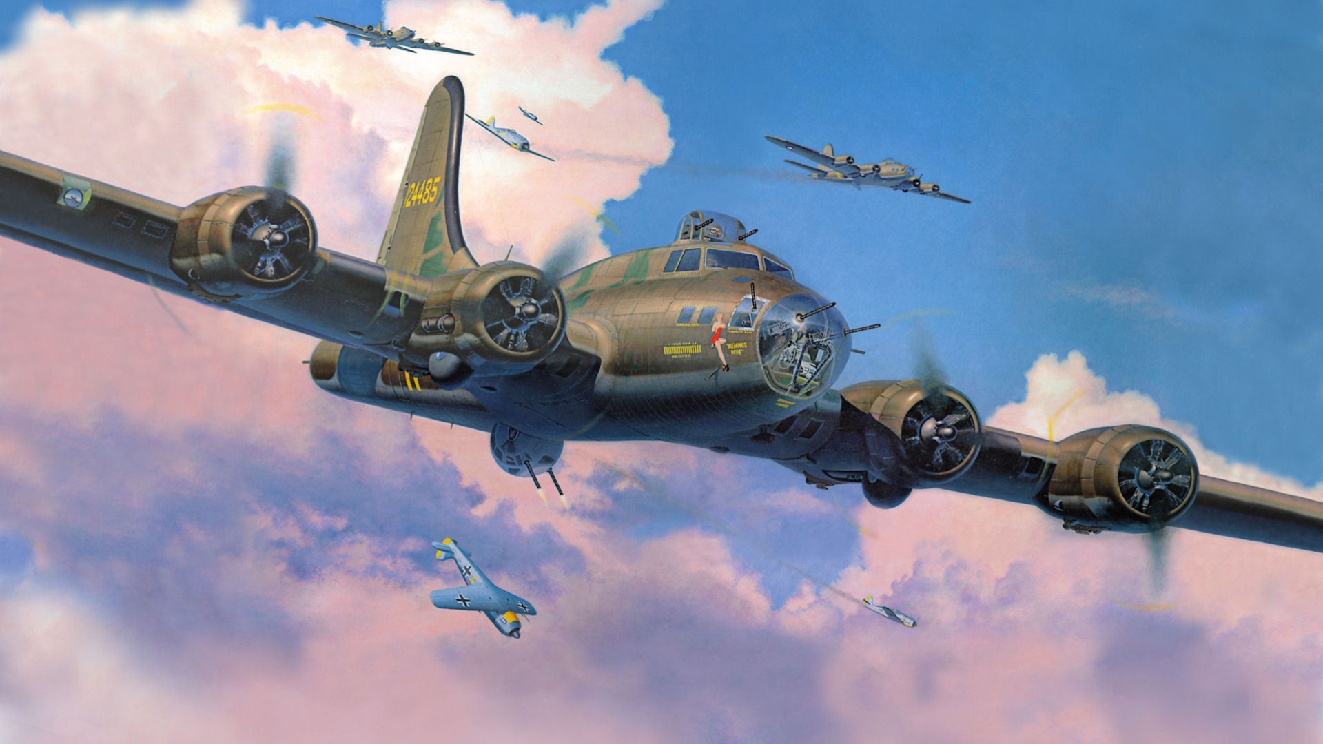 Boeing B Flying Fortress Wallpaper