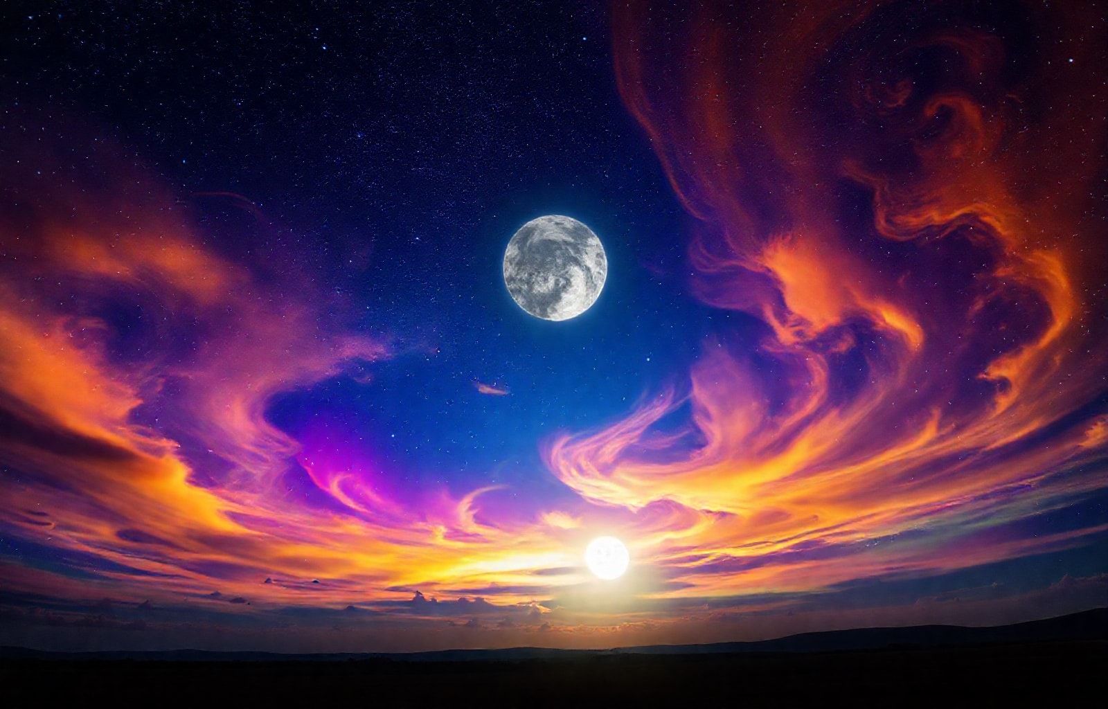 Hd Wallpaper Night Sky