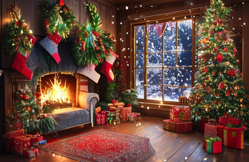 Christmas Background Wallpaper