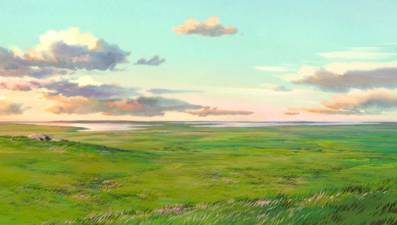 Studio Ghibli Background Anime Scenery Wallpaper