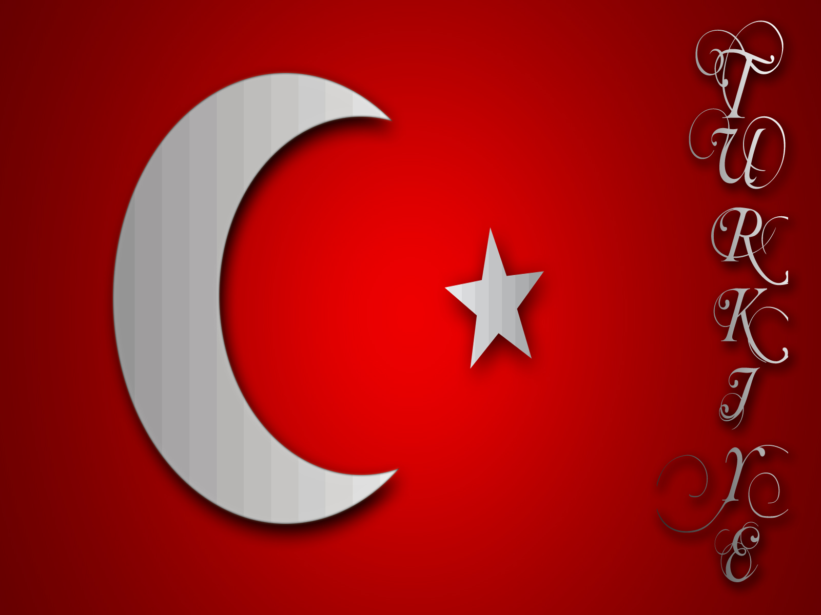 Turkish Flag Desktop Pc And Mac Wallpaper