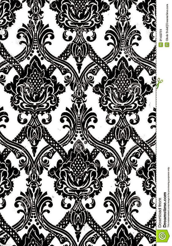 Wallpaper Pattern Vintage Black And White Amazing