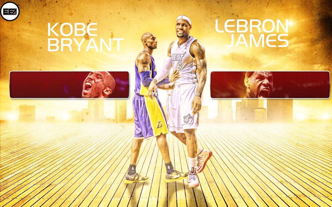 Lebron James And Kobe Bryant Wallpaper
