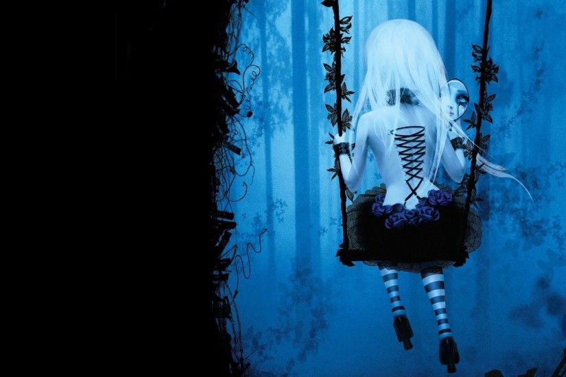 Wallpaper Anime Scary