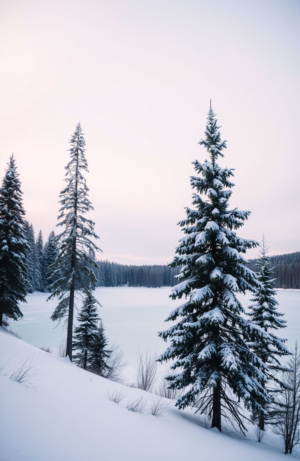 Winter Scene Wallpaper