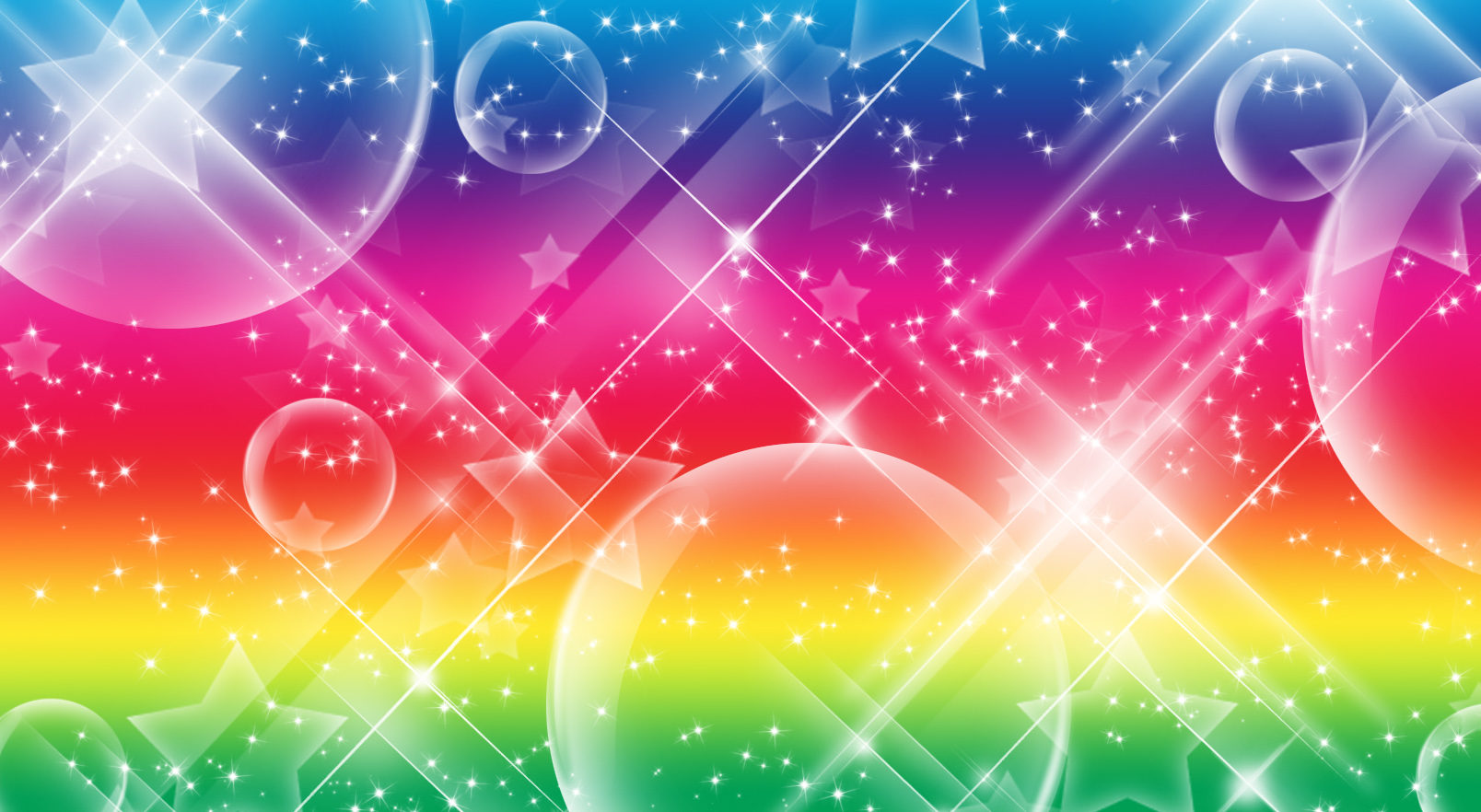 Rainbow Sparklestar Background By Yuninaoki