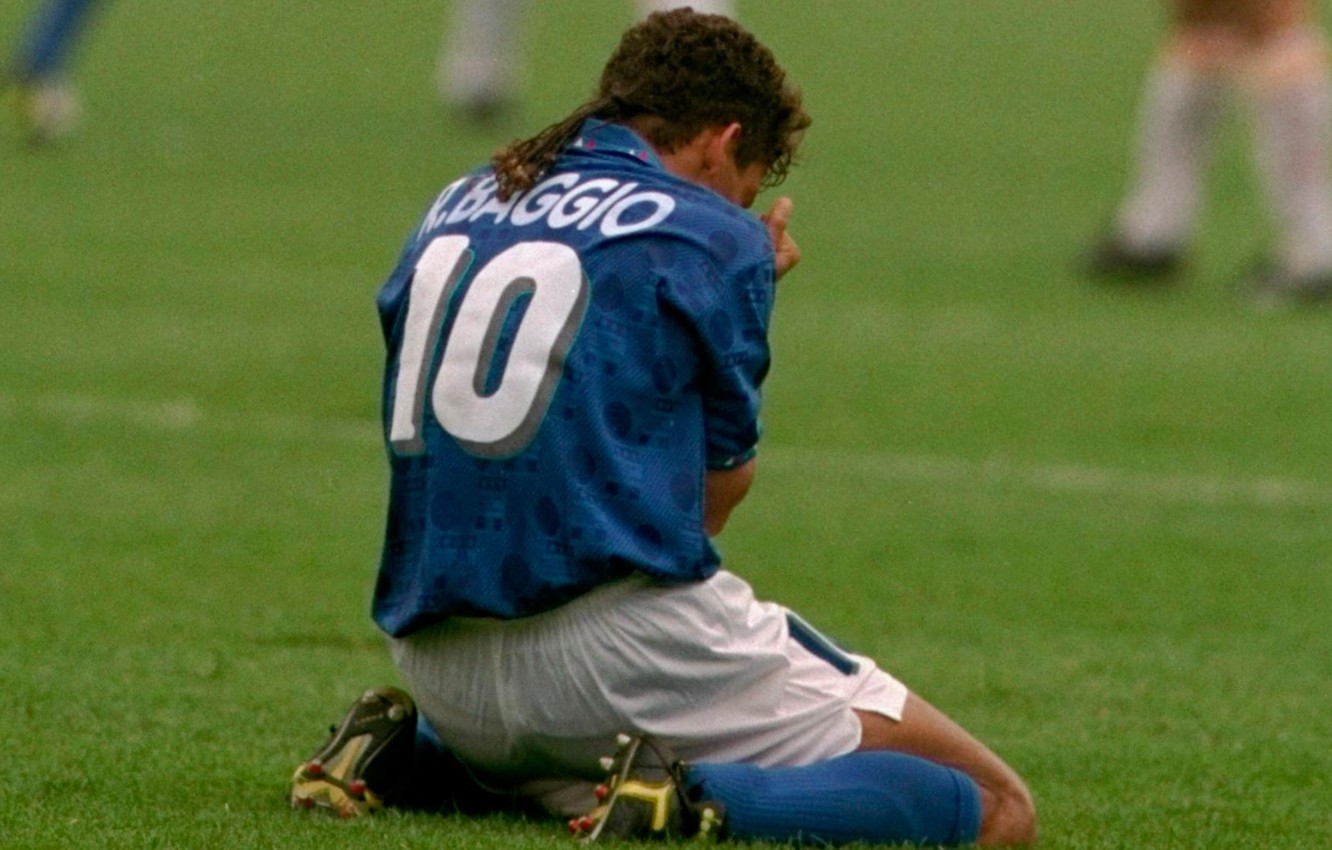 Wallpaper Italy Roberto Baggio The Divine Ponytail Not