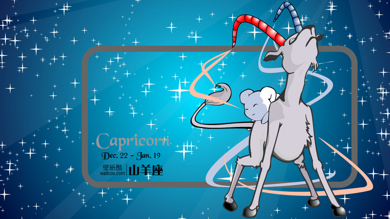 Capricorn Zodiac HD Wallpaper Wallpapercharlie