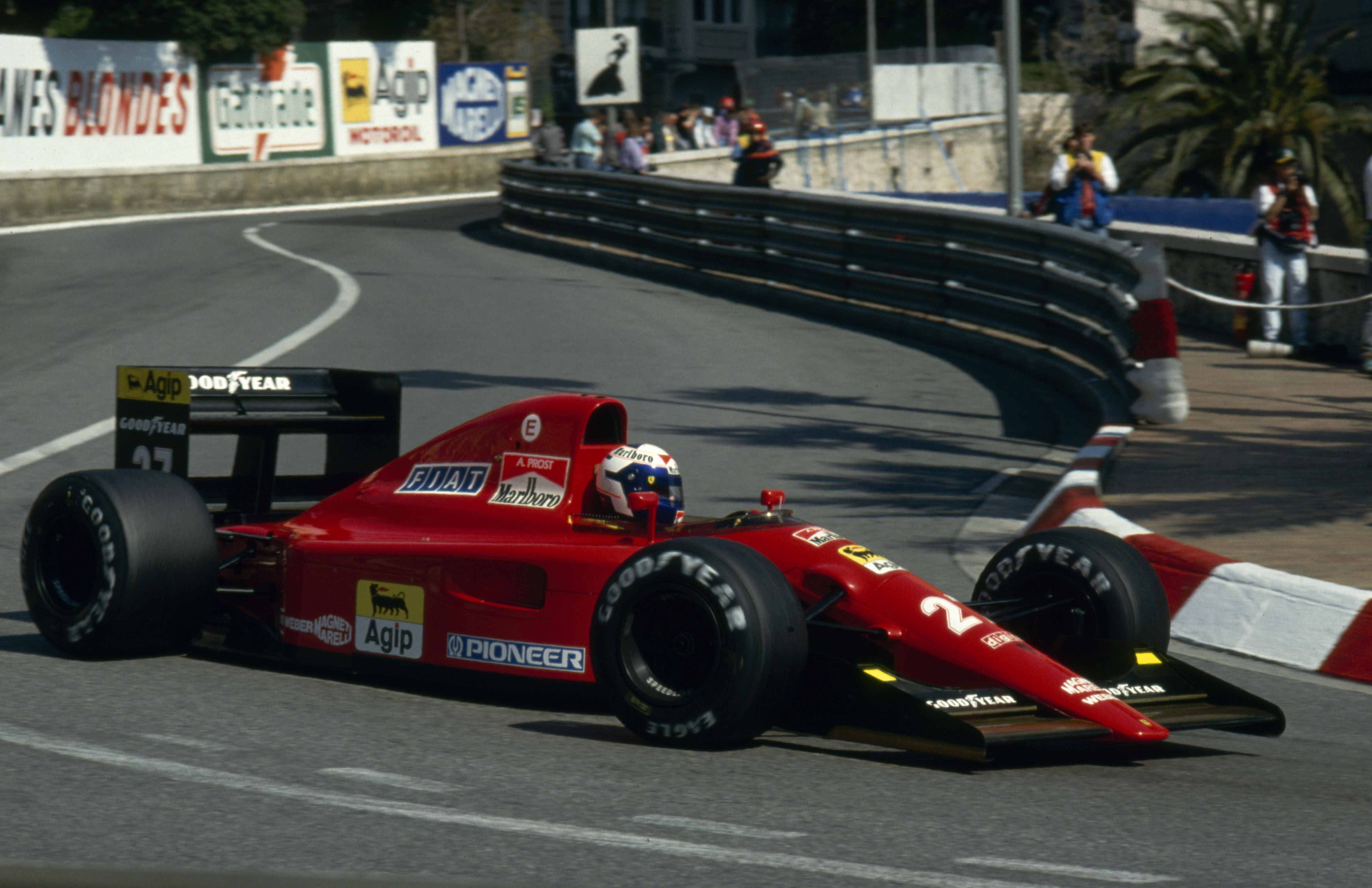 Alain Prost Scuderia Ferrari Ferrari Monaco Grand