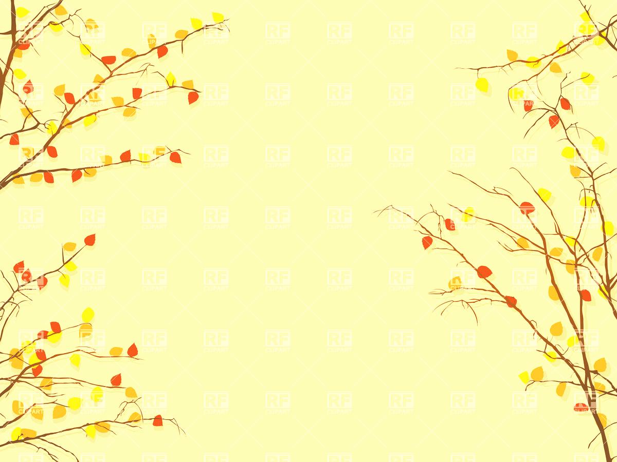 Autumn Clipart HD Wallpaper Coloured