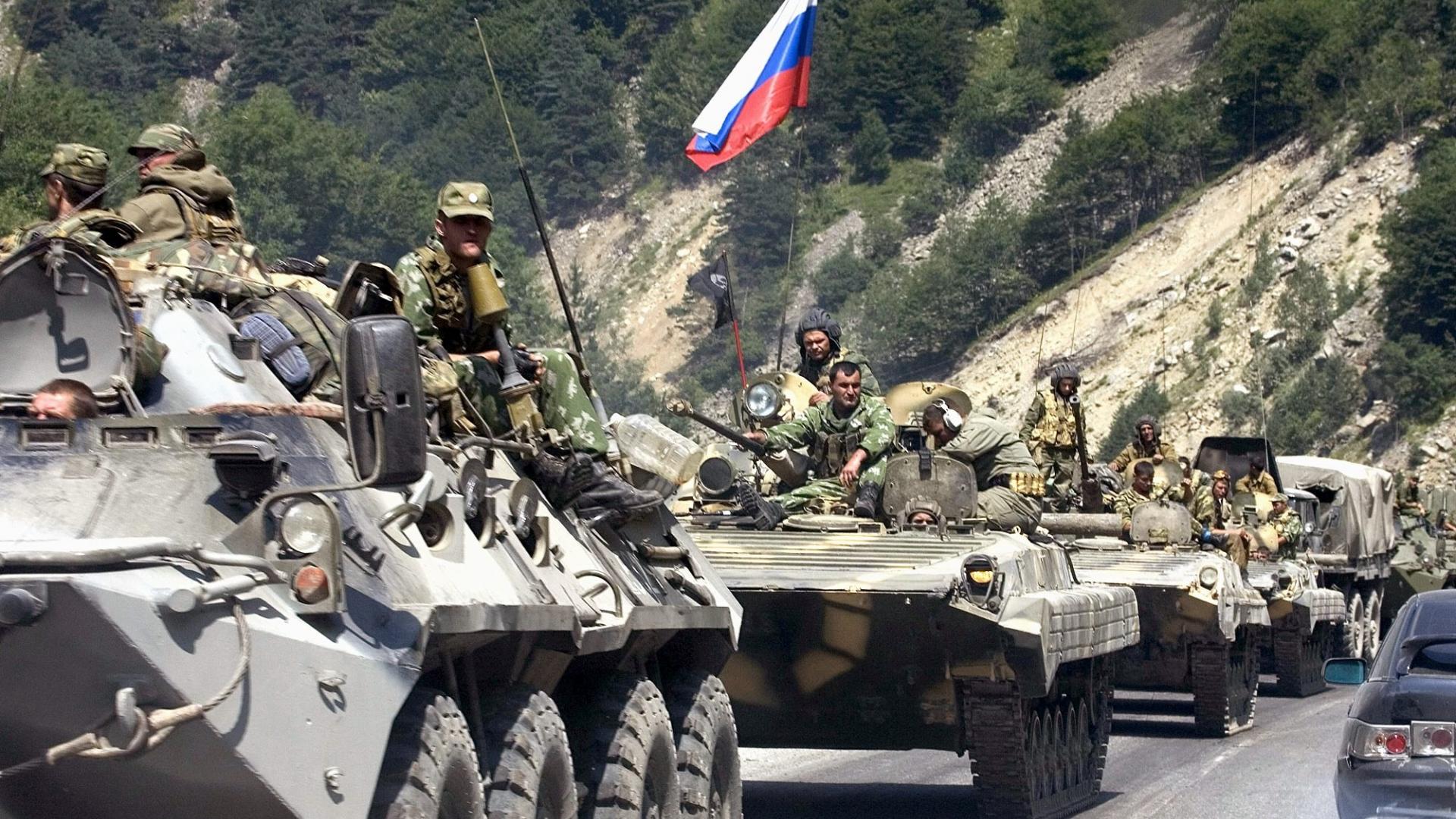 Ossetia Army Russian Tanks Military HD Wallpaper Hq