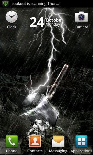 Experience Thor S Hammer Mjolnir Receive Lightning At The Rainy