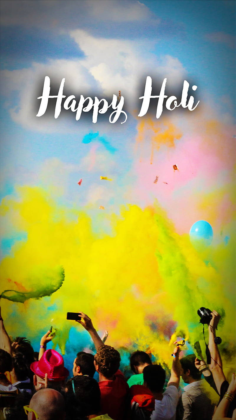 Happy Holi HD Wallpaper