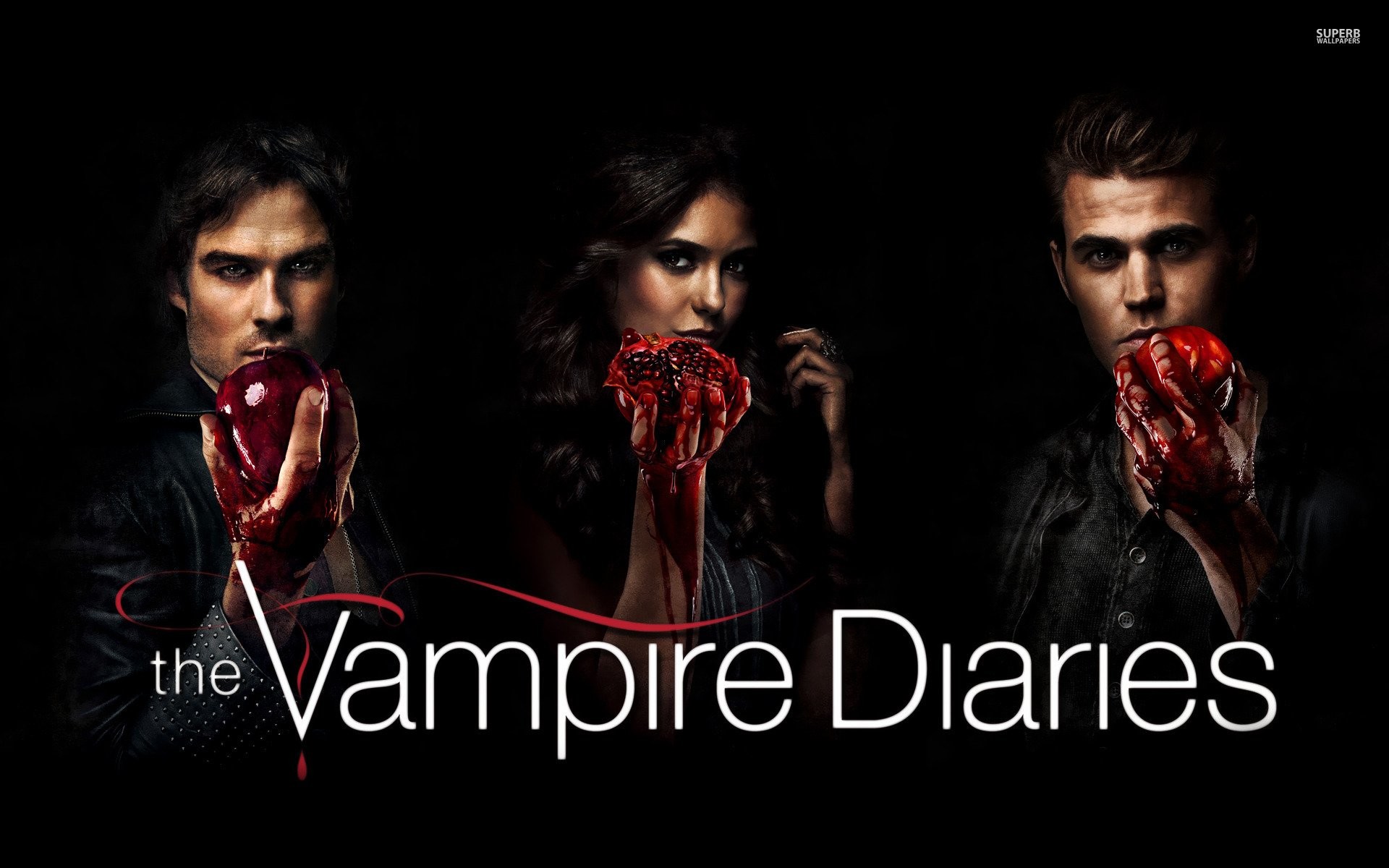 The Vampire Diaries Wallpaper Damon