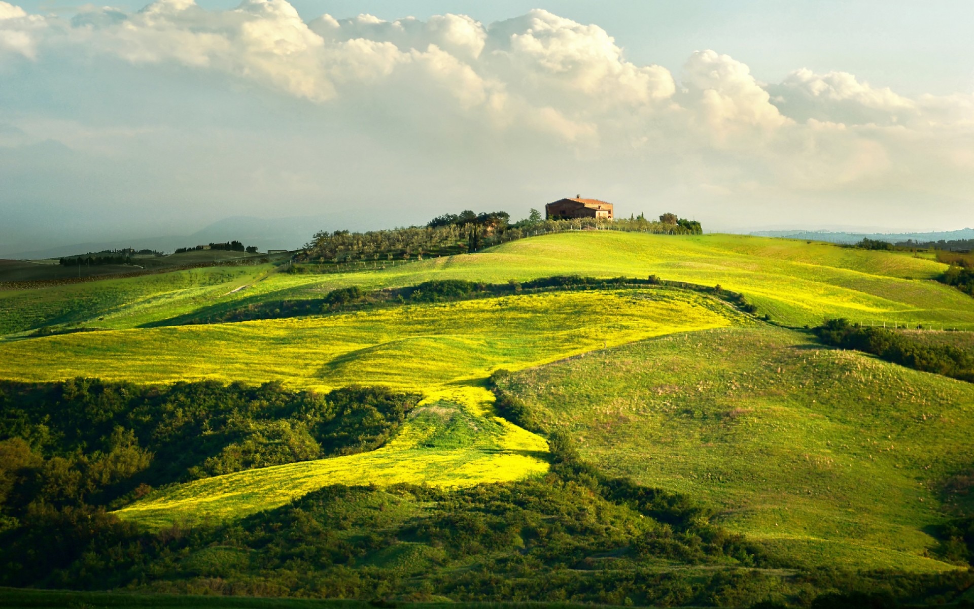 Tuscany prairie landscape theme wallpaper 08   1920x1200 wallpaper
