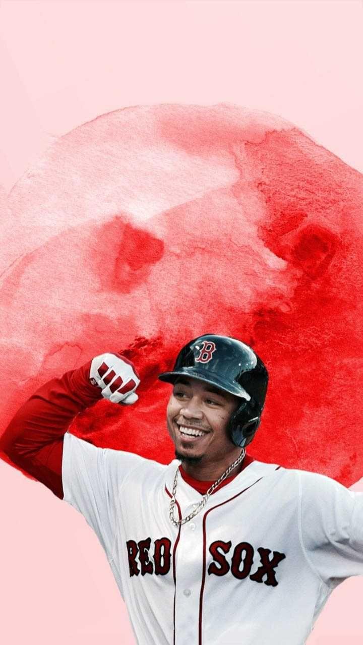 Mookie Betts Red Sox Wallpaper Ixpap