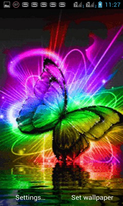 Butterfly Color Lwp For Your Android Phone