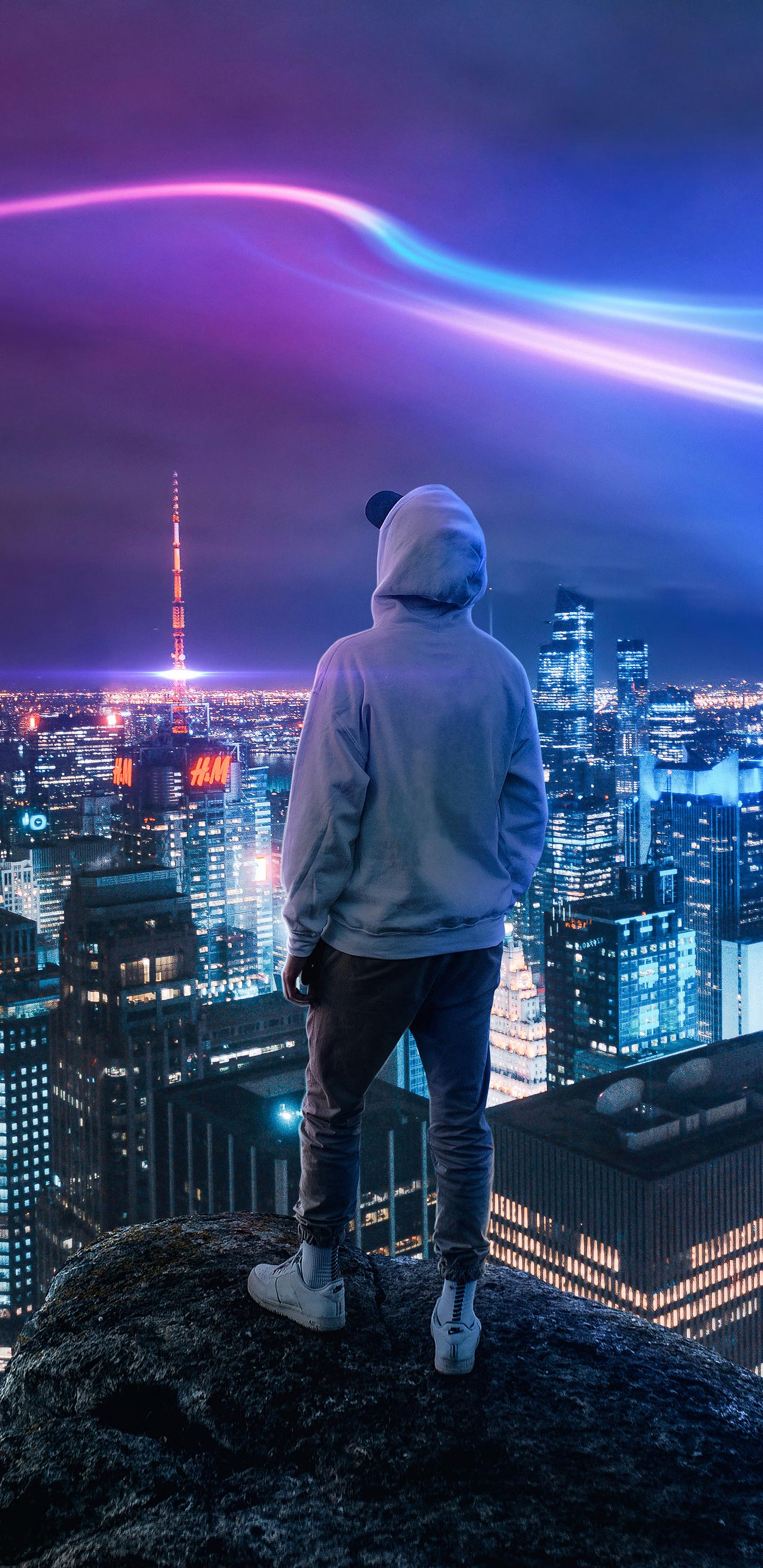 Of My City Boy Standing Back 4k Samsung Galaxy Note