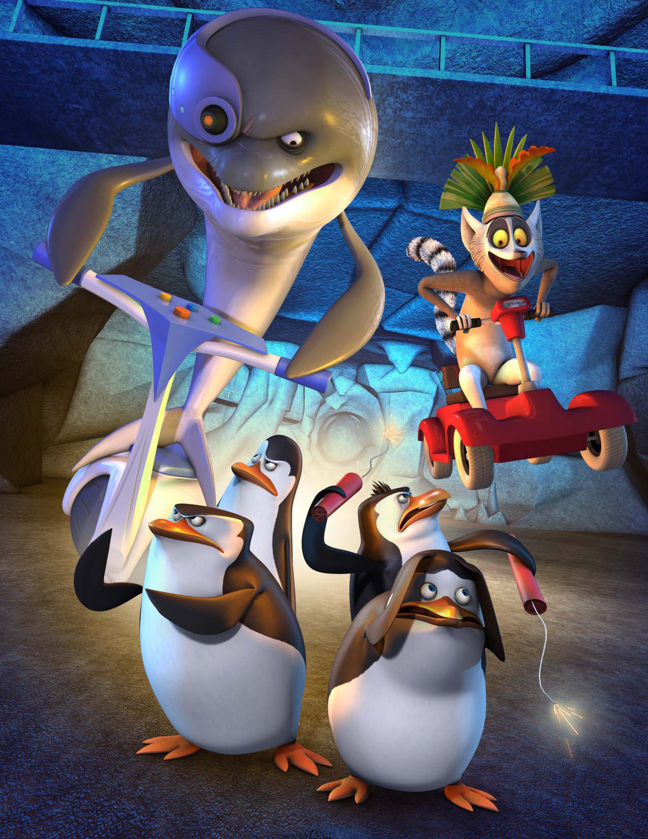 The Penguins Of Madagascar Dr Blowholes Revenge Wallpaper For