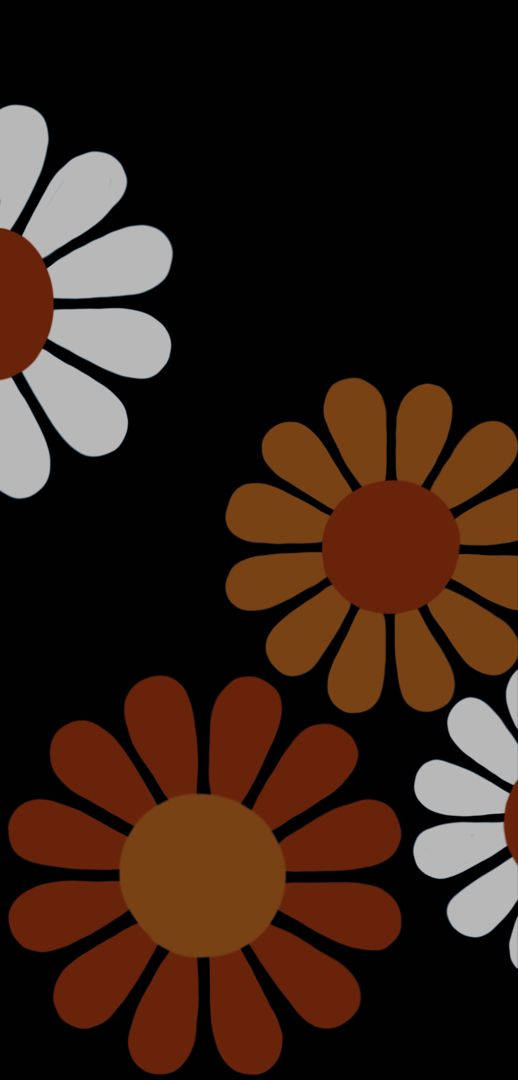 Dark Floral Wallpaper