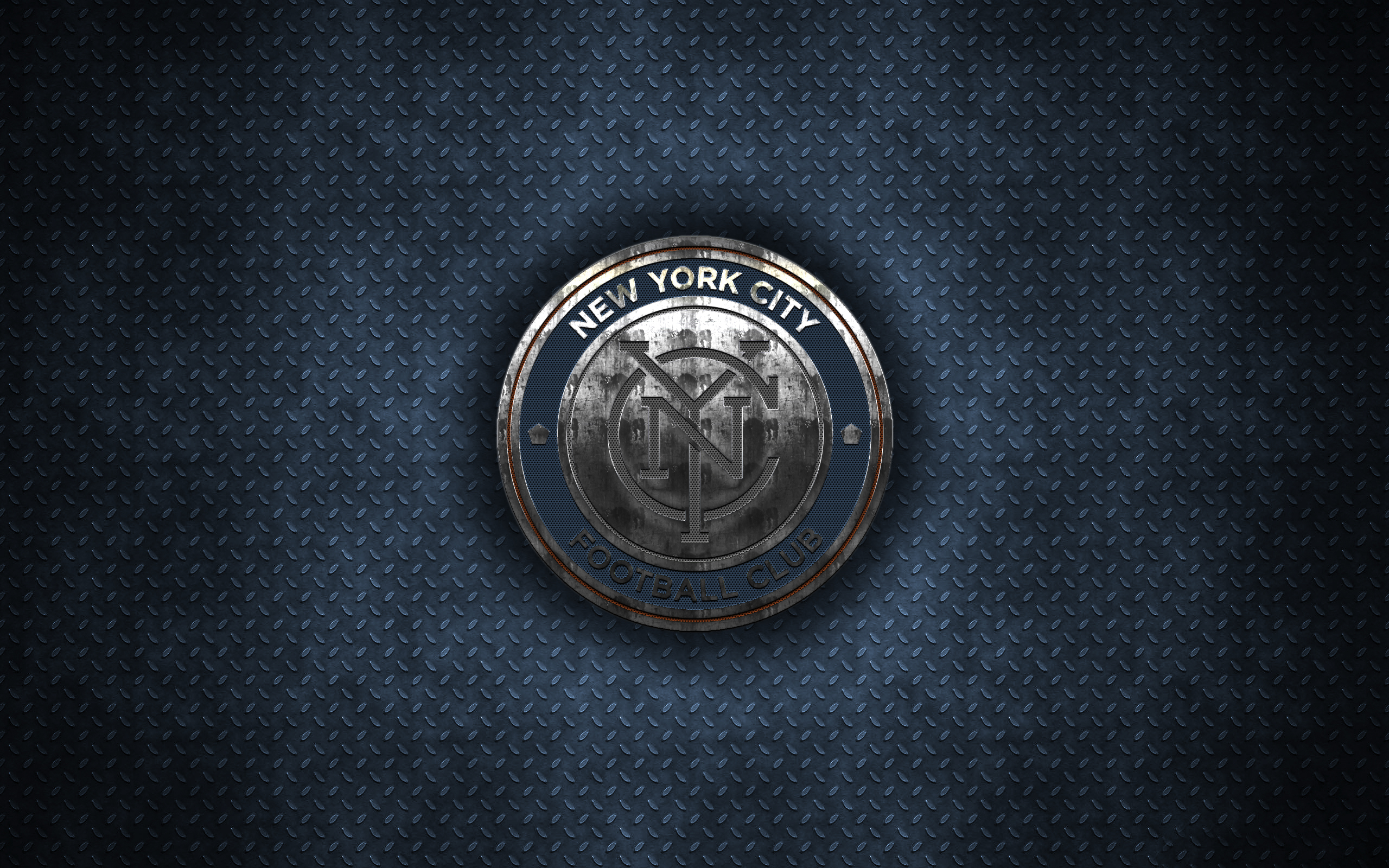 New York City Football Club Logo HD Wallpaper Background Image