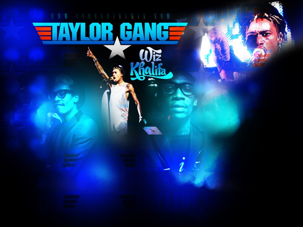 Wiz Khalifa Taylor Gang Concert Rap Wallpaper