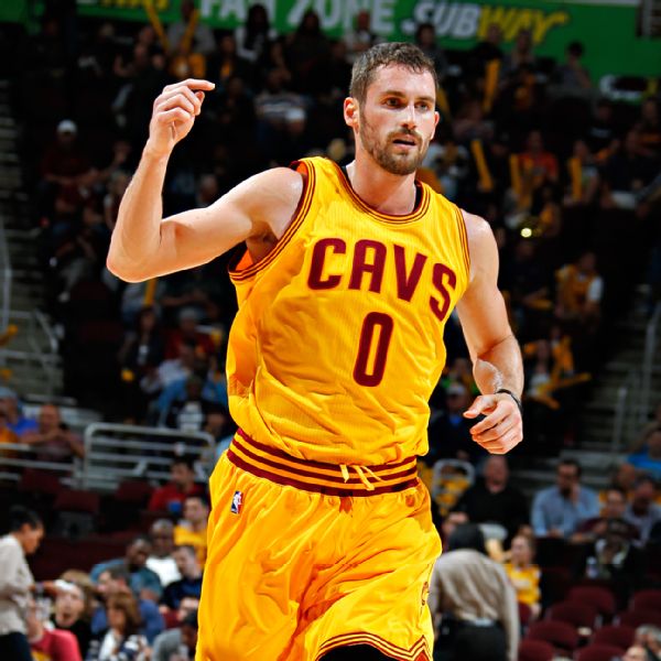 Kevin Love Of Cleveland Cavaliers In Control With Lebron James Kyrie