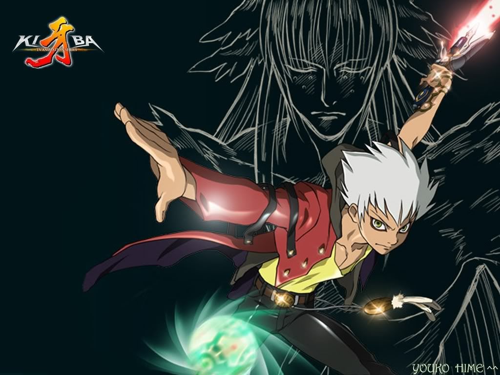 Zed with Amil Gaoul in background Anime Wallpaper from anime Kiba 1024x768