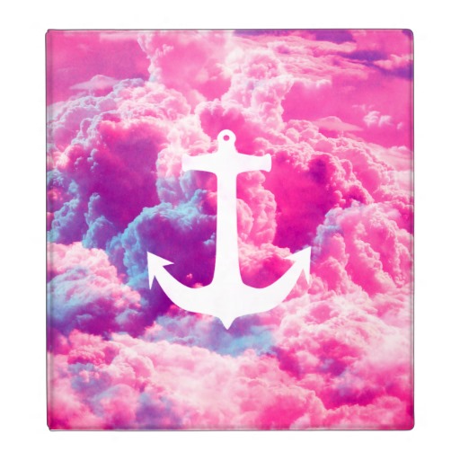 Nautical Anchor Desktop Wallpaper Girly Bright