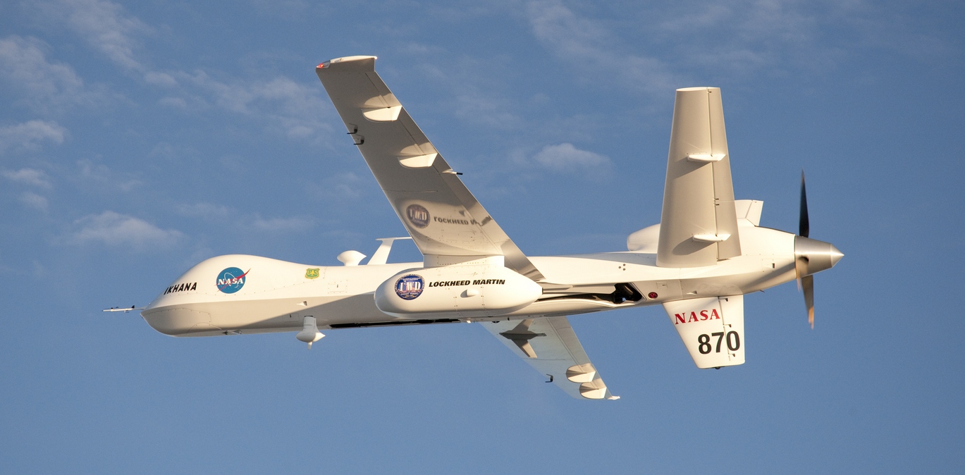 Lockheed Martin Mq9 Reaper During Flight Test Aircraft Wallpaper