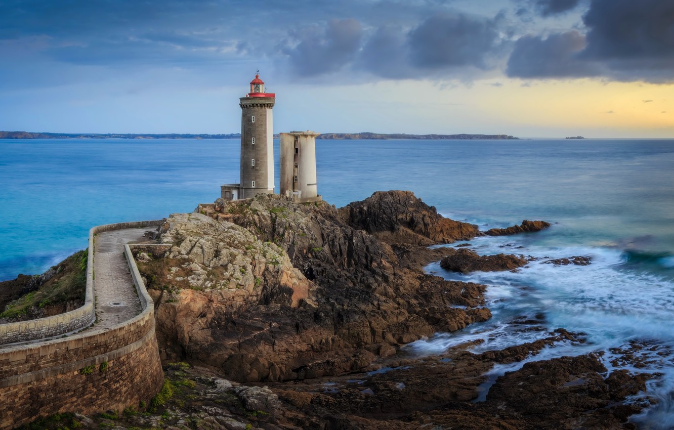 Wallpaper HDr Ocean Lighthouse Phare Du Petit Minou Image For