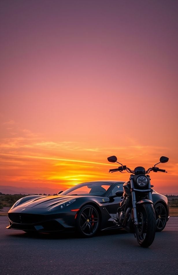 Car And Bike Wallpaper