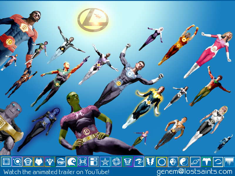 Legion Of Superheroes Flight By Coldangel2