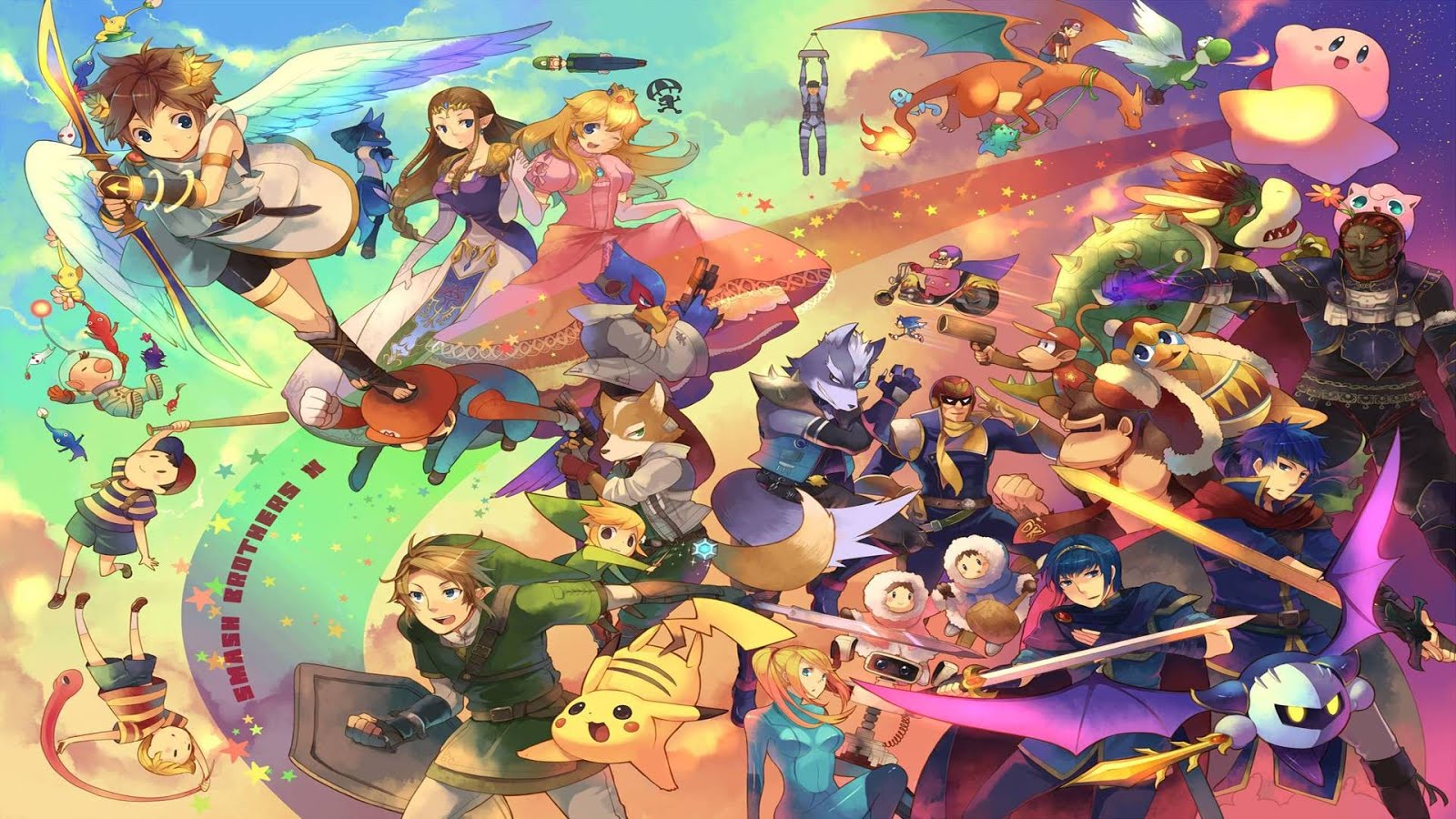 Game Wallpaper Super Smash Bros
