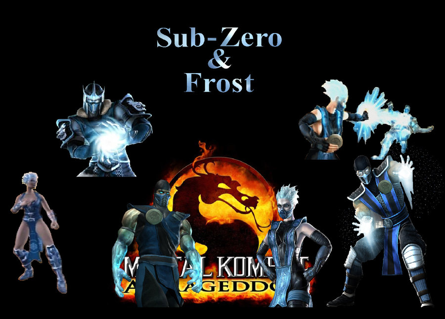 Mortal Kombat Sub zero n Frost by Fireskull182 on