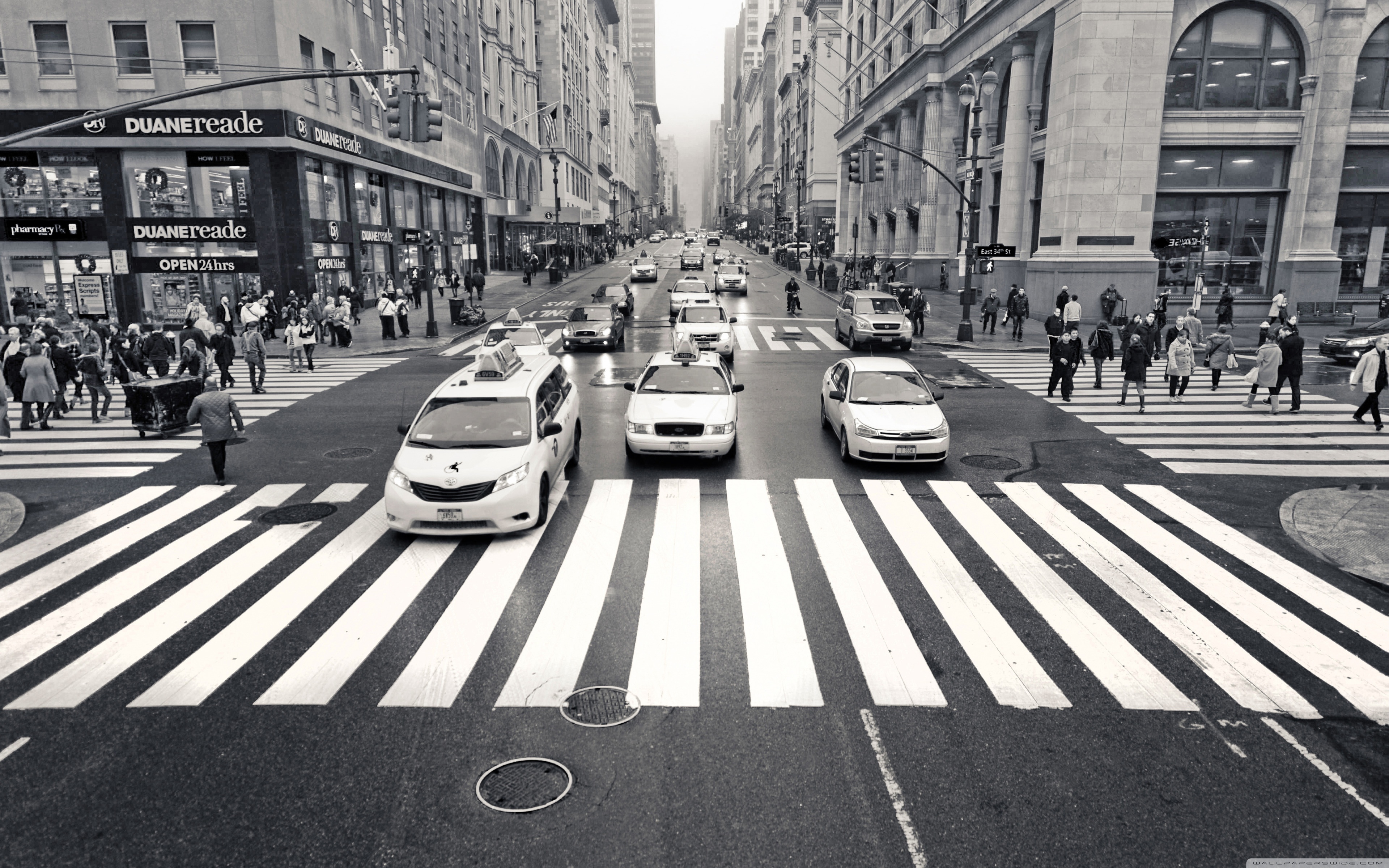New York City Streets 4k HD Desktop Wallpaper For Ultra