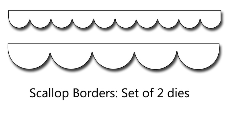 🔥 Free download scallop border template 736x368 for your Desktop