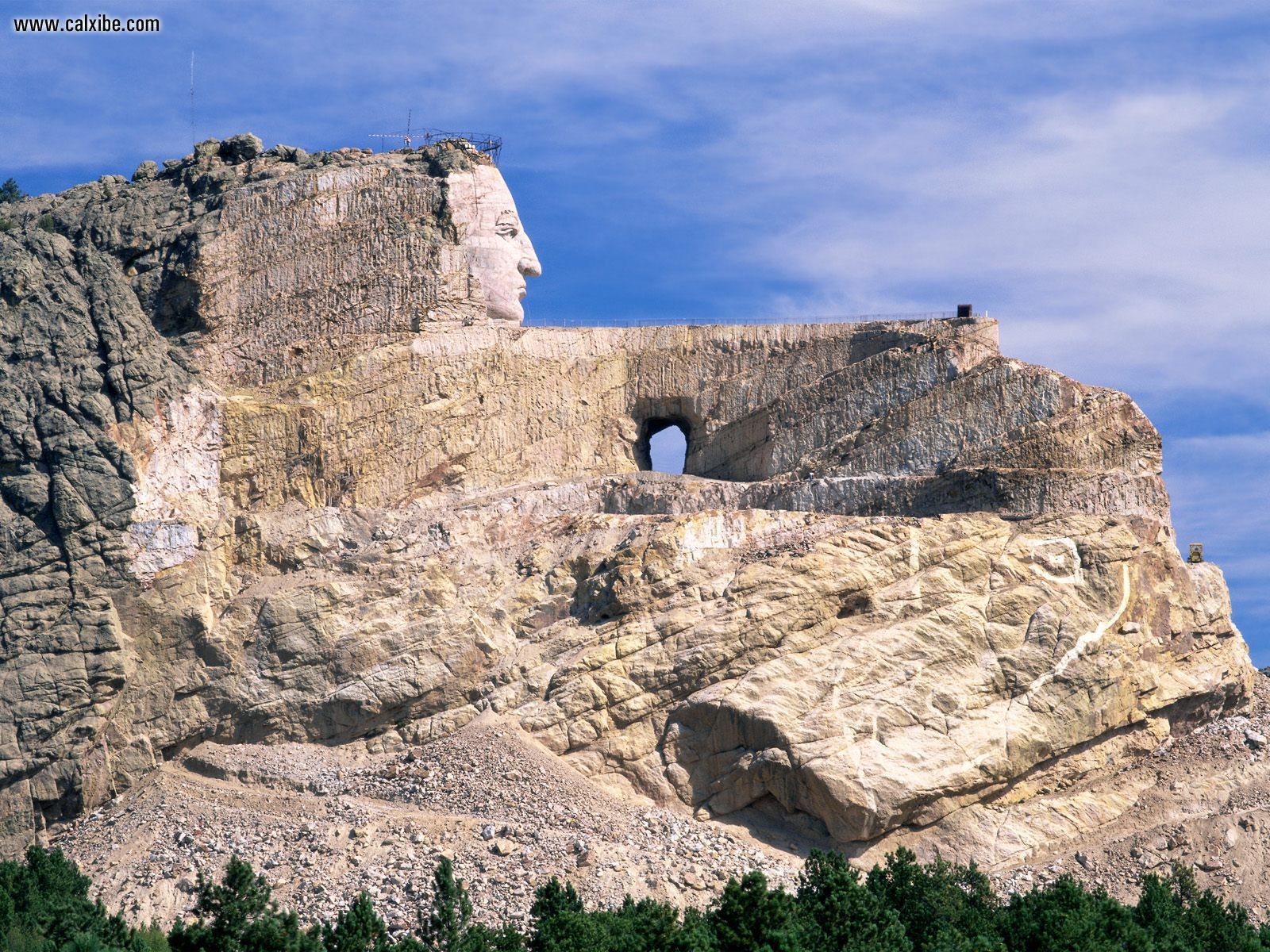 Crazy Horse Memorial Black Hills South Dakota Desktop Wallpaper