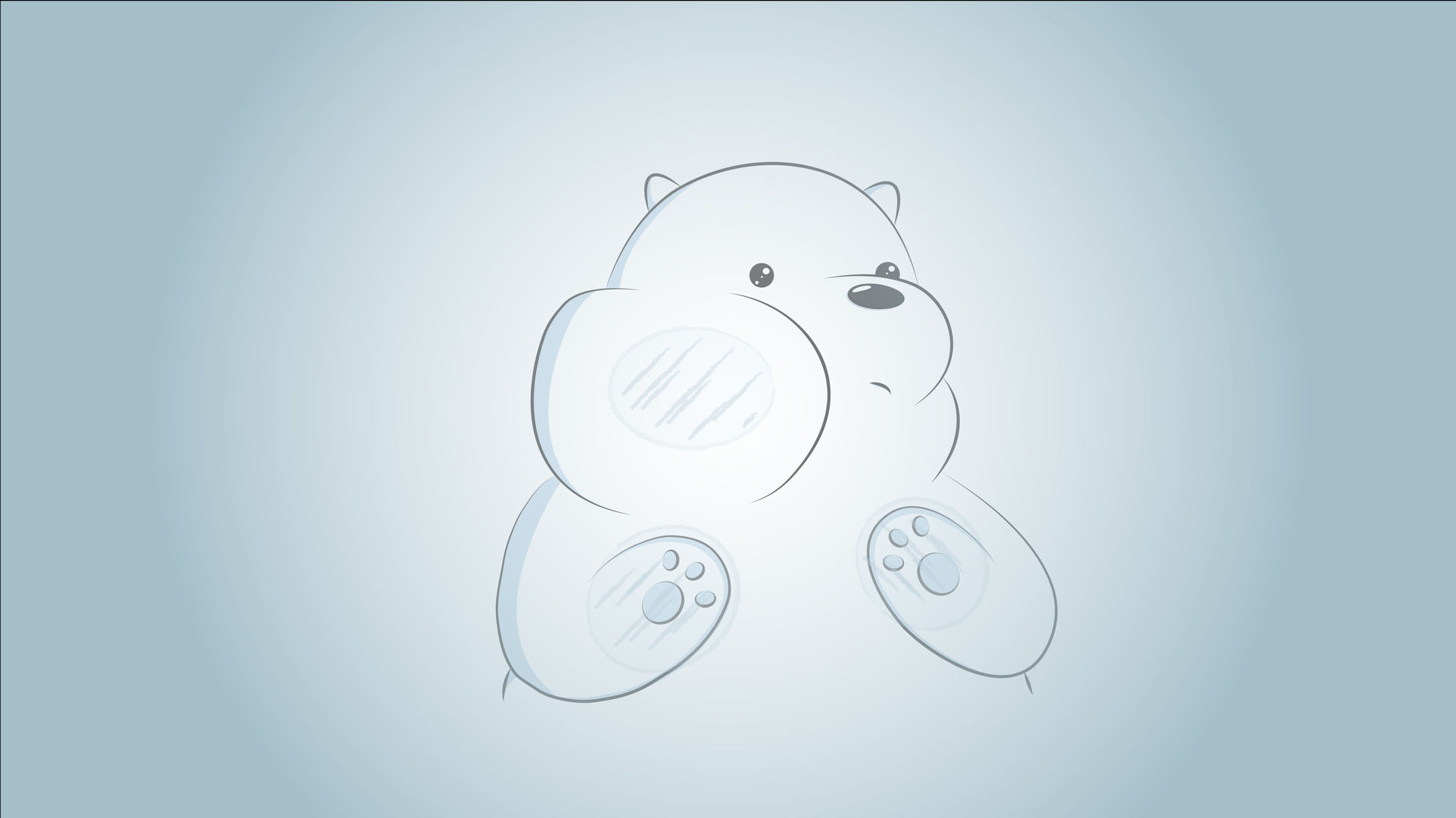 Ice Bear We Bare Bears By Fortesquedaniel Wallpaper
