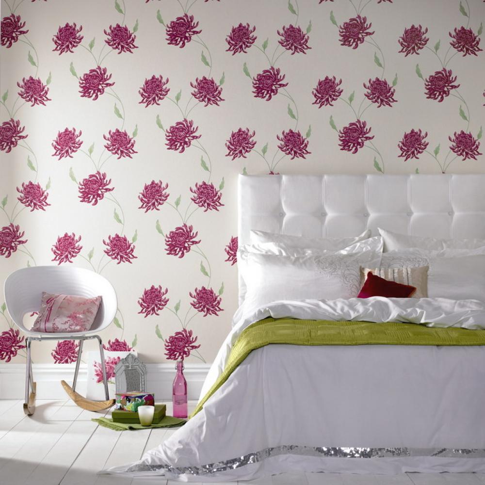 Simple Bedroom Design Wallpaper Decoration Olpos