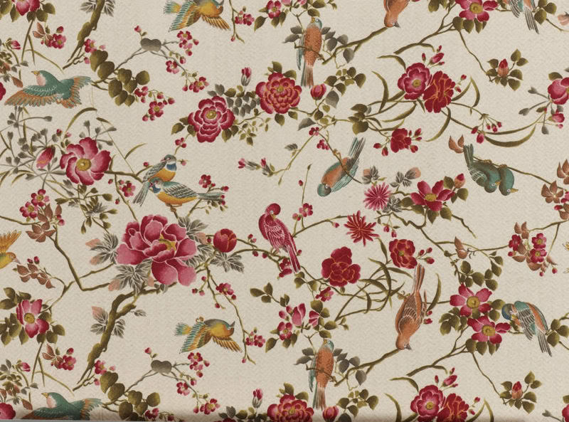 Victorian Flower Background Wallpaper