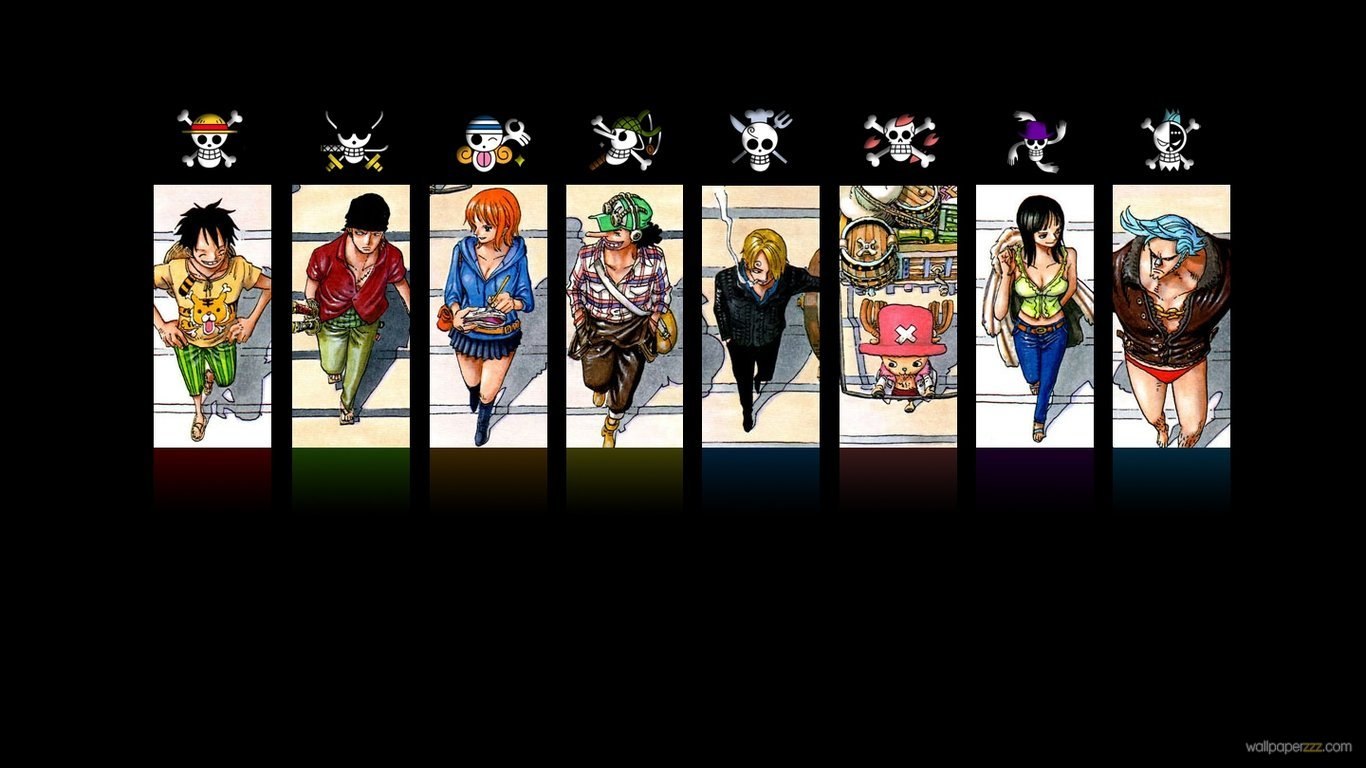 46 One Piece Wallpaper 1366x768 On Wallpapersafari