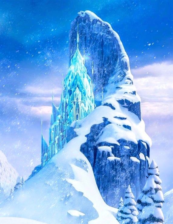 Frozen Castle Wallpaper