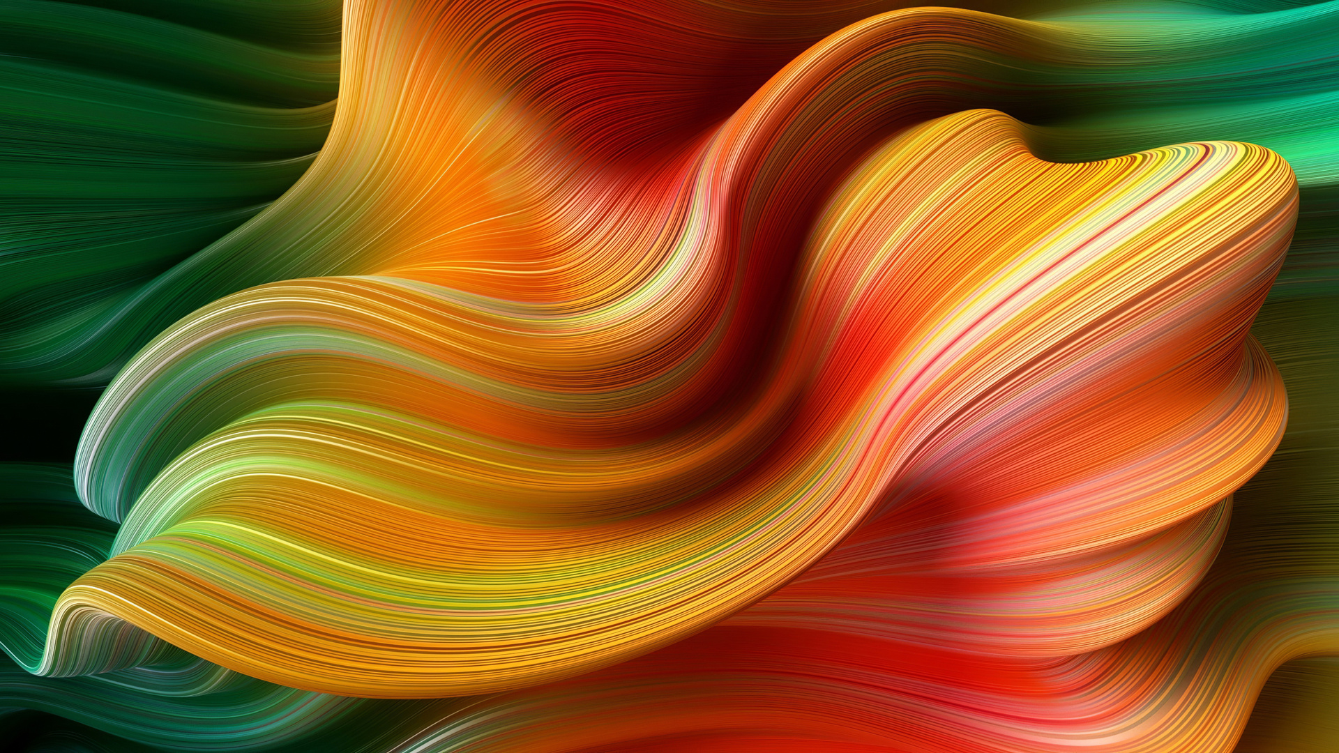 Colorful Shapes Abstract 4k Laptop Full HD 1080p Wallpaper Image
