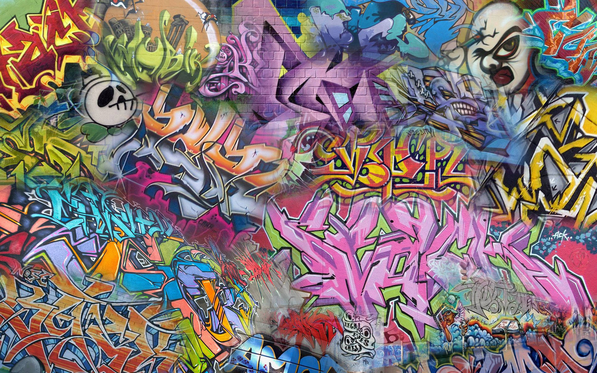 Cool Graffiti Urban Art 20sc341gulyresoz Wallpaper