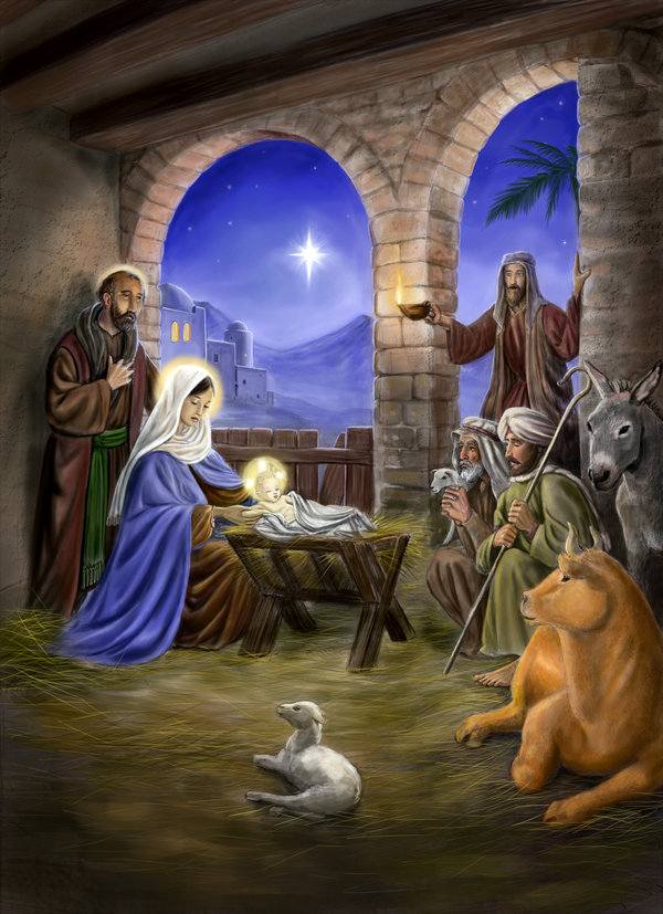 Nativity Scene By Dashinvaine