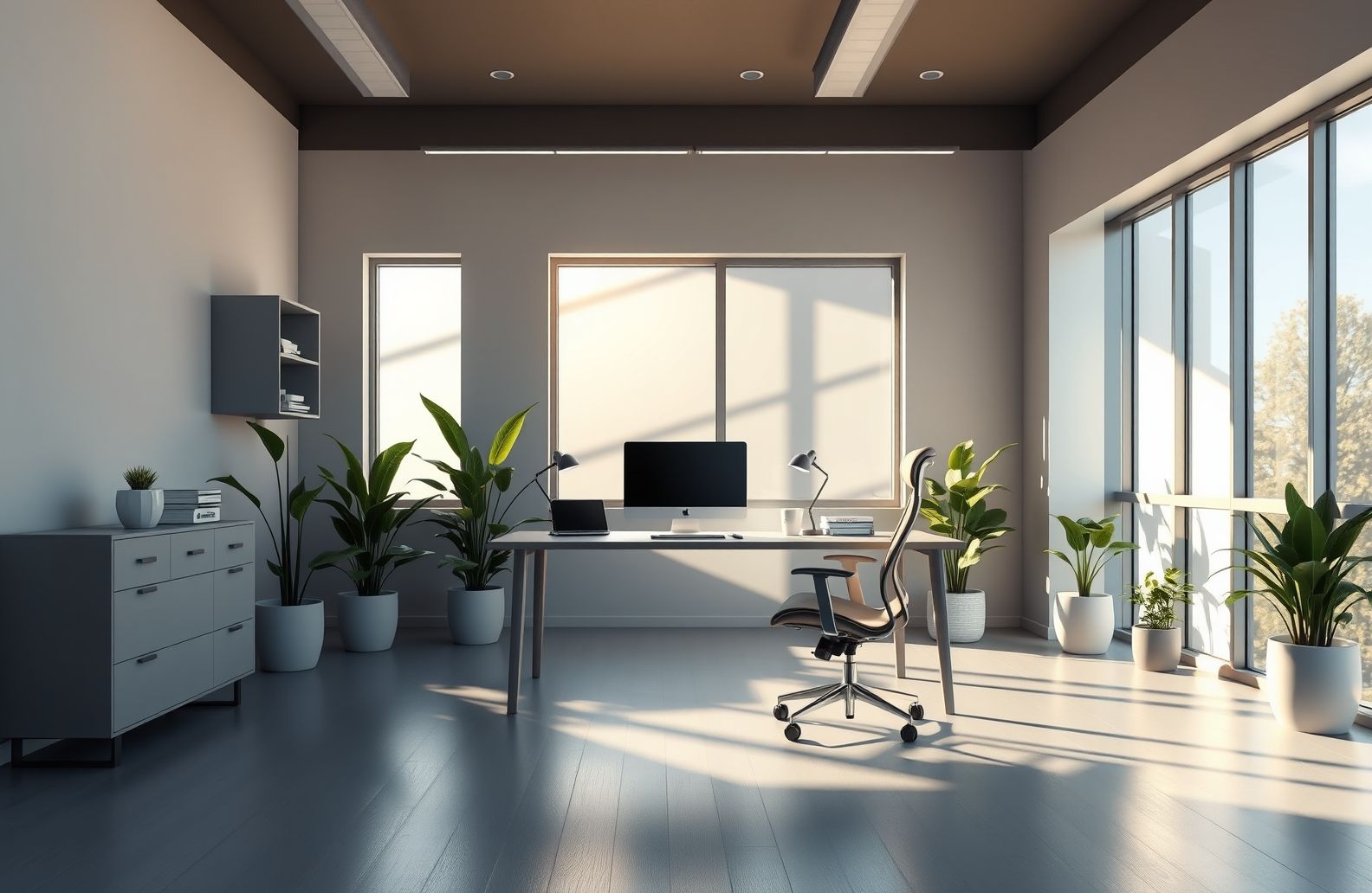 3d Office Wallpaper