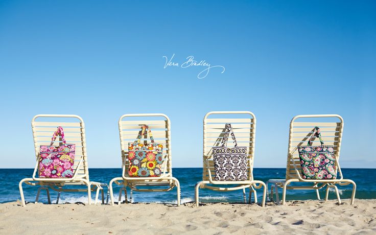 Vera Bradley Summer Pattern Beach Chair Desktop Wallpaper